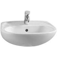 VITRA NORMA LAVABO WIT 60X45CM ZONDER ZUIL