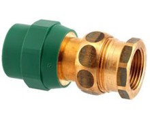 RACCORD PPR 1/2M 20MM GROEN