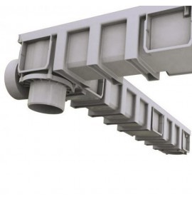 NICOLL EIND-SPRUISTUK 110  VOOR VLOERGOOT