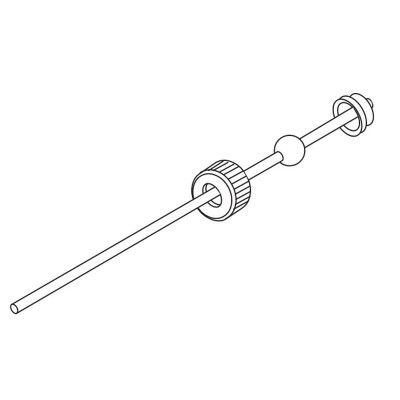 HANS GROHE O DWARSSTANG 34 CM DIA. 15 MM