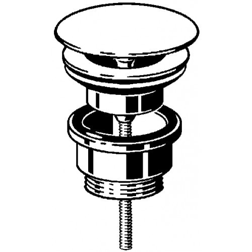 VIEGA LAVABO CREPIENE VISIGN V1 NIET AFLSUITBAAR 5/4 MET LANGE VIJS 