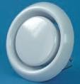 CODUME PULSIE/EXTRACTIE MOND 125MM AFZUIGVENTIEL /////