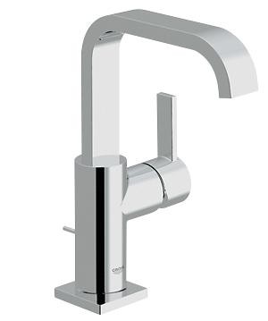 GROHE ALLURE LAVABO EENGREEPSMENGKRAAN MET HOGE UITLOOP L-SIZE CHR.