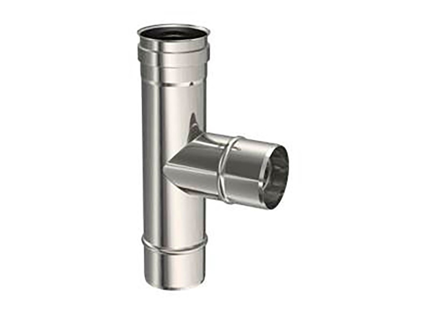 T INOX + JOINT 80MM 90° VMM