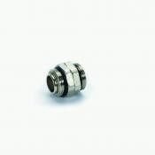 BEG NIPPEL 4/4 O-RING DRAAIBAAR CHROOM