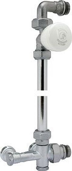 GIACOMINI KRAAN MUUR TWEEPIJPS 100% 18AA 50MM ROOD