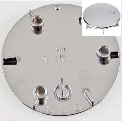 VIEGA O DOUCHE TEMPOPLEX AFDEKPLAAT CHR (voor vijzen)