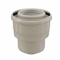 ROLUX ADAPTOR 60/100MM X 80/125FF PP/ALU