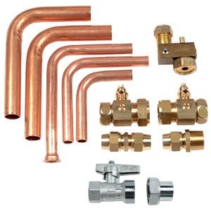 VAILLANT A AANSLUITSET VOOR  VW 236   VCW & VUW + GASKRAAN