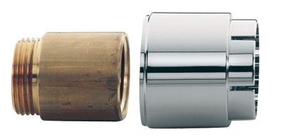 GROHE O VERLENGINGSSET 3 CM  VOOR THERMOSTAATKRAAN MET HULS VOOR CU MOER