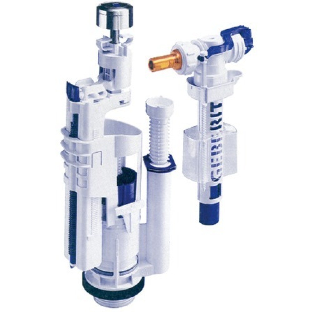 GEBERIT O KLOKSYSTEEM 2 TOETS KERAM RESERV. + VLOT UNIFILL