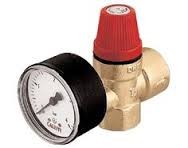 WATTS VEILIGHEIDSKLEP 1/2F 3B + MANO ROOD SVM/E 3/4