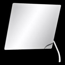 DELABIE SPIEGEL KANTELBARE 600 X 500 + HENDEL NYLON WIT