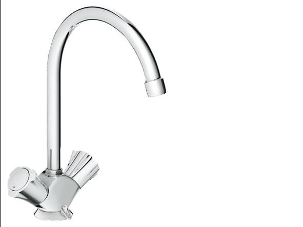 GROHE COSTA L KEUKEN TWEEGREEPSMENGKRAAN MET BEK MOBIEL CHR.