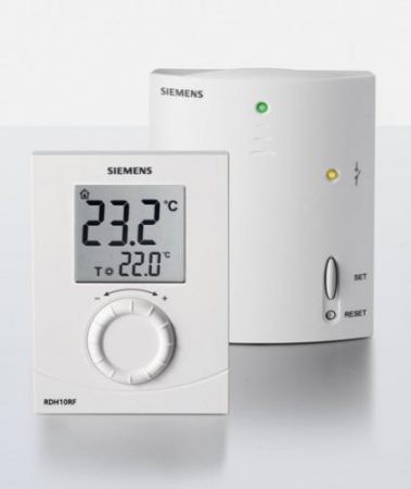 SIEMENS THERMOSTAAT RDJ100RF/SET DRAADLOOS