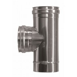 T INOX + JOINT 80MM 90° VVM