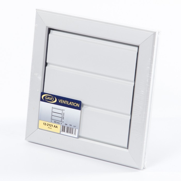 ROOSTER ALU 26X26 OVERDRUKROOSTER + KLEPPEN