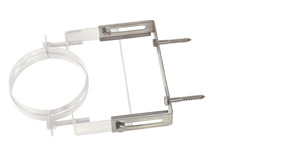 ROLUX PP120/INOX MUURBEUGEL VOOR 80/125