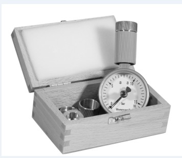HONEYWELL KOFFER MANOMETERSET WATER DRUK