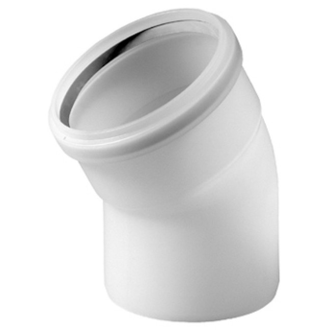 ROLUX EXC. PP 120°  COUDE 80MM 45°  WIT