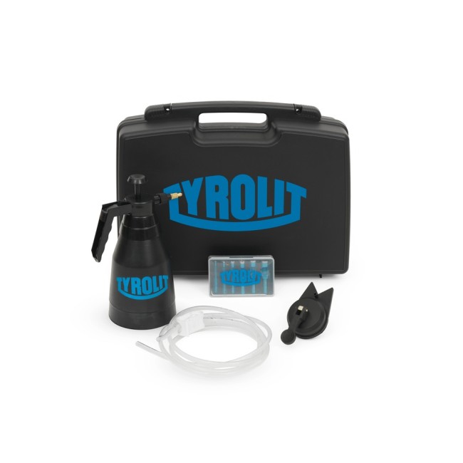 TYROLIT SET DIAMANTBOREN 5-6-8-10-12-14MM + CENTREERHULP+WATERVATJE