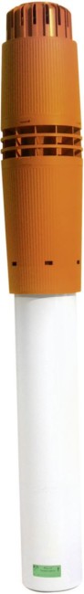 ROLUX DAKDOORVOER 80/125 PP HR TOP "TERRA COTTA BRUIN"