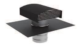 VENTILATIE DAKDOORGANG LOODSLAB 150MM ANTRA