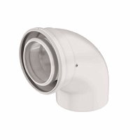 ROLUX COUDE 100/150 90° PP/ALU