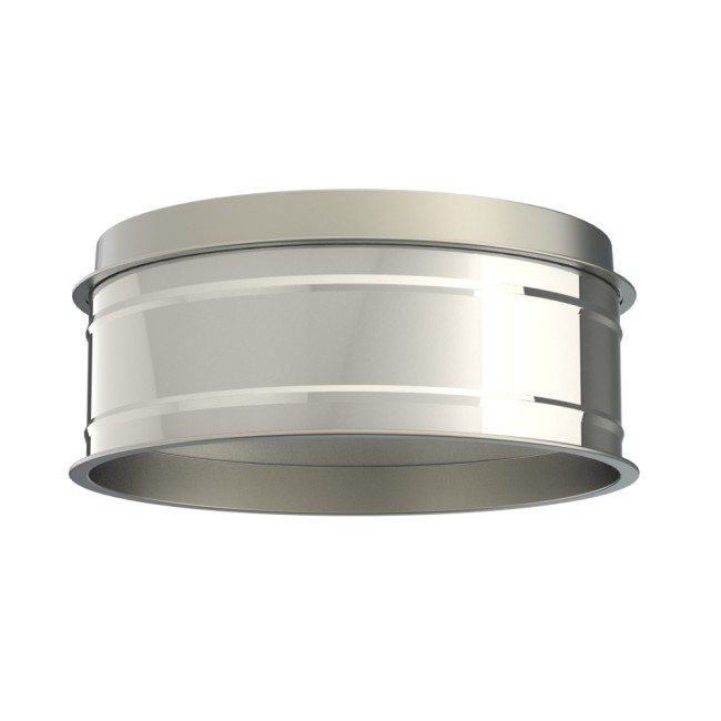 DOP INOX DW 131-180MM ZONDER CONENSAFLOOP