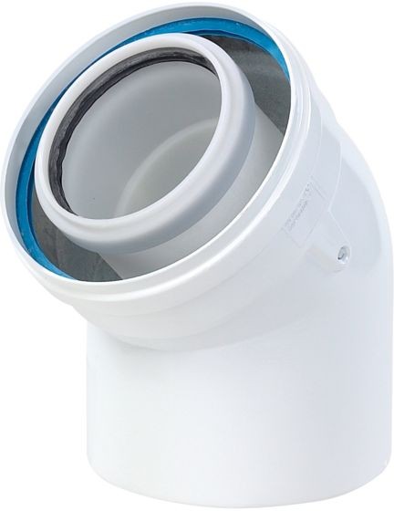 ROLUX COUDE 100/150 45° PP/ALU