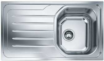 FRANKE ONDA-LINE SPOELTAFEL BUITENMAAT 860 X 500 OMKEERBAAR ////VERVANGEN DOOR FLX111