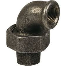 COUDE RACCORD 3/4 FF ZWART