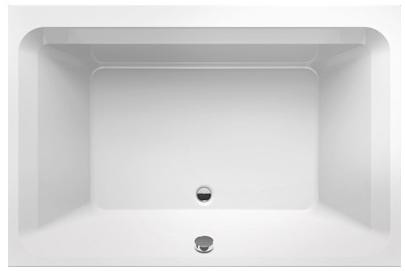 RIHO BAD CASTELLO 180 X 120 WIT GLANS