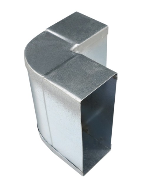 SPIRAAL MECANO BOCHT VERTIKAAL 90° 80 X 220