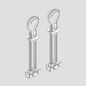 PRESSALIT O BEVESTIGINGSSTRIPANKER 25MM 1ST. ZONDER VIJS
