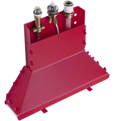 HANS GROHE INBOUWLICHAAM 3-GATSBADMENGKRAAN OP BADRAND