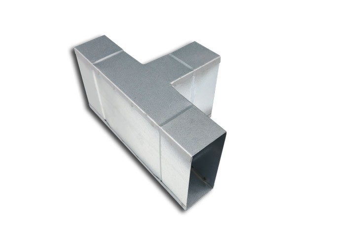 SPIRAAL MECANO T-STUK 90° VERTICAAL 55X110/55X110