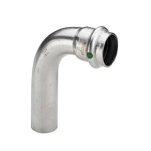 VIEGA PERS COUDE INOX 35MM 90° MF