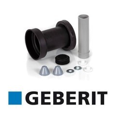 GEBERIT AANSLUITSET VOOR HANGWC / SYSTEMFIX Mat Chroom