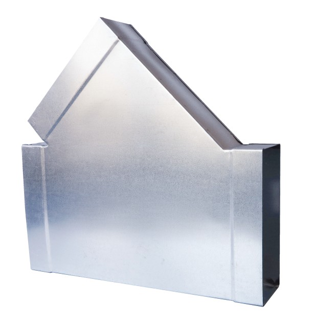 SPIRAAL MECANO T-STUK 45° VERTICAAL 55X110/55X110