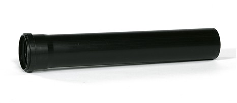 ROLUX EXC. VERLENGSTUK PP zwart 80MM 25CM