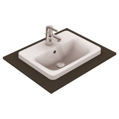 IDEAL STANDARD CONNECT INBOUWWASTAFEL RECHTHOEKIG 58 X 43 CM