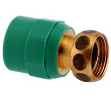 AANSLUITMOER PPR 3/4F 25MM GROEN