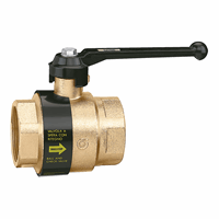 CALEFFI BOLKRAAN 4/4 +TERUGSLAGKLEP