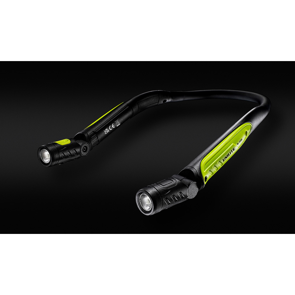 UNILITE NEKLAMP 350Lumen SCHOK STOF EN WATERRESISTENT