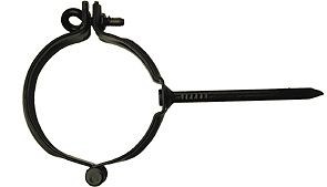 SCHARNIERBEUGEL ZWART ROND 80MM