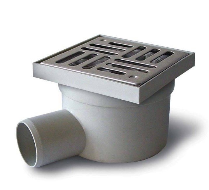 NICOLL KLOKPUT INOX DRAAIBAAR 10/10 50MM