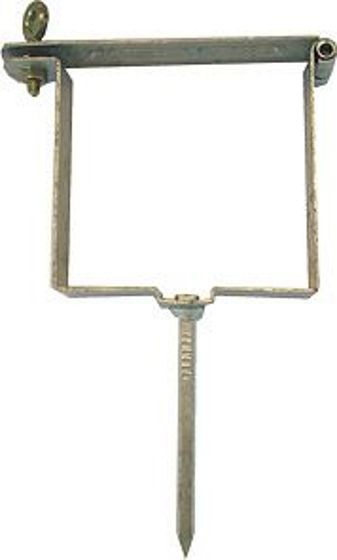 SCHARNIERBEUGEL GALVA VIERKANT 100X100MM
