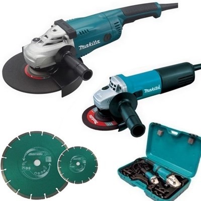 MAKITA HAAKSE SLIJPER COMBO GA9020+9558HNRG