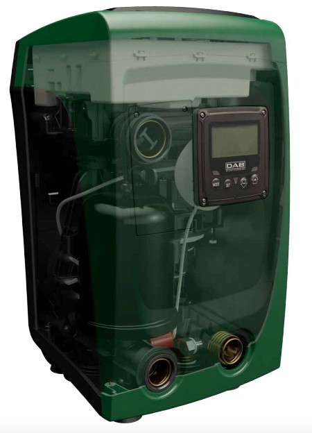 DAB E.SYBOX mini FREQUENTIEGEREGELDE POMP max 5BAR 2.7b 45DB